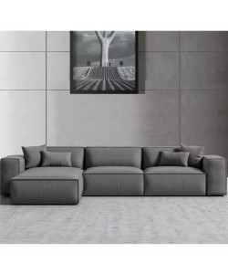 L-Shape Sofa- Grey