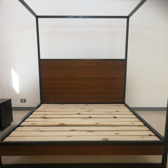 Steel & Mdf Bed 