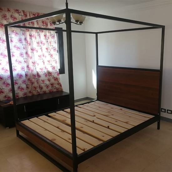 Steel & Mdf Bed 