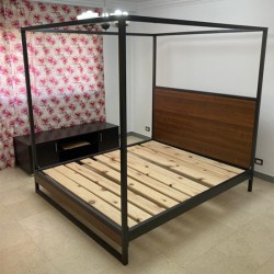 Steel & Mdf Bed 