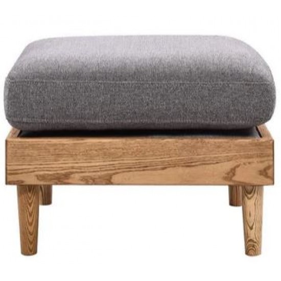  wood pouf  W60 