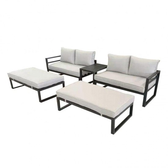 5-piece outdoor furniture set, multi-use