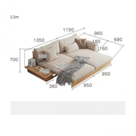 Elegant sofa bed S200 