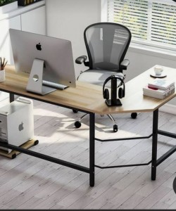 L shape desk 80