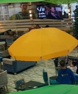 Metal umbrella 200 CM