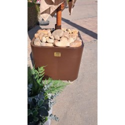Parasol Stand with Flower Pot