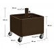 Parasol Stand with Flower Pot