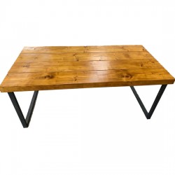 Coffee Table Solid Wood 75X75