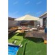 Rotating 360 Degree Jumbo Cantilever Umbrella 16 SQM