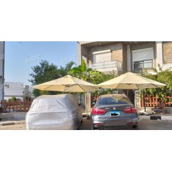 Rotating 360 Degree Jumbo Cantilever Umbrella 16 SQM