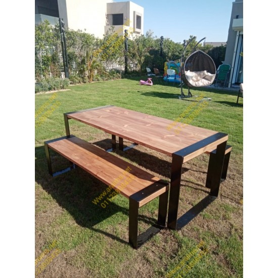 Table And 2 Benches