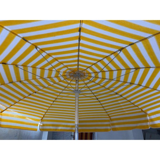 stainless steel  Umbrella With Tilt and Crank  250cm