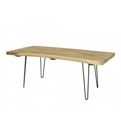 Curved edge dining table