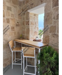 Bar chair beech pine