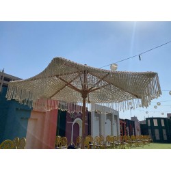 macrame umbrella