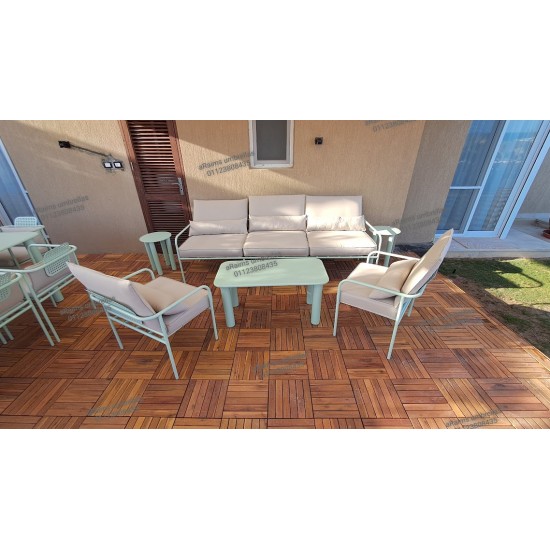 outdoor set, sofa 2 chairs and 3 table VR