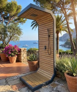 Outdoor Shower Cabin