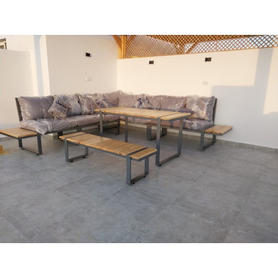 outdoor sofa set with dining table and bench outdoor sofa set with dining table and bench