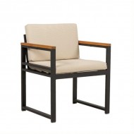 outdoor steel chair