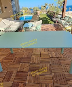 outdoor table and 8 chairs VR