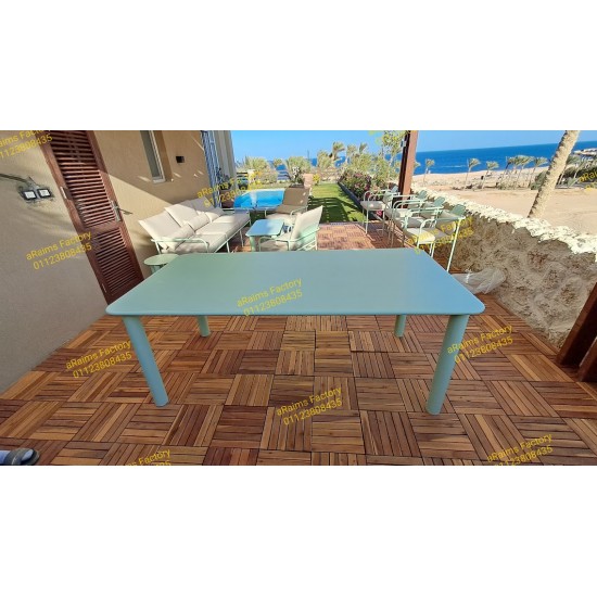 outdoor table and 8 chairs VR
