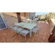 outdoor table and 8 chairs VR
