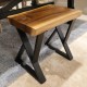 rustic wood bench 50