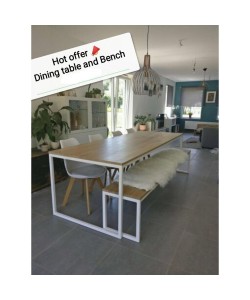 Smart Dining Table with bench