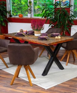 Solid Dining Table D90