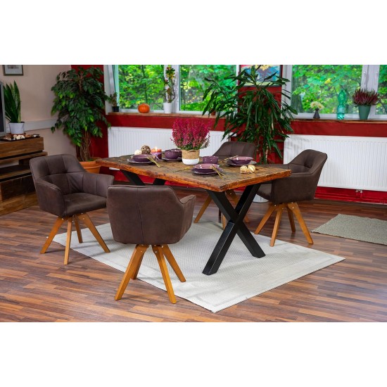 Solid Dining Table D90