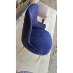 velvet chair