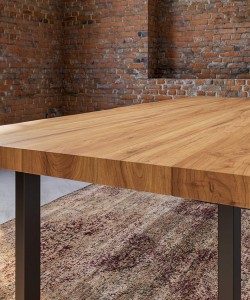 wood dining table W180